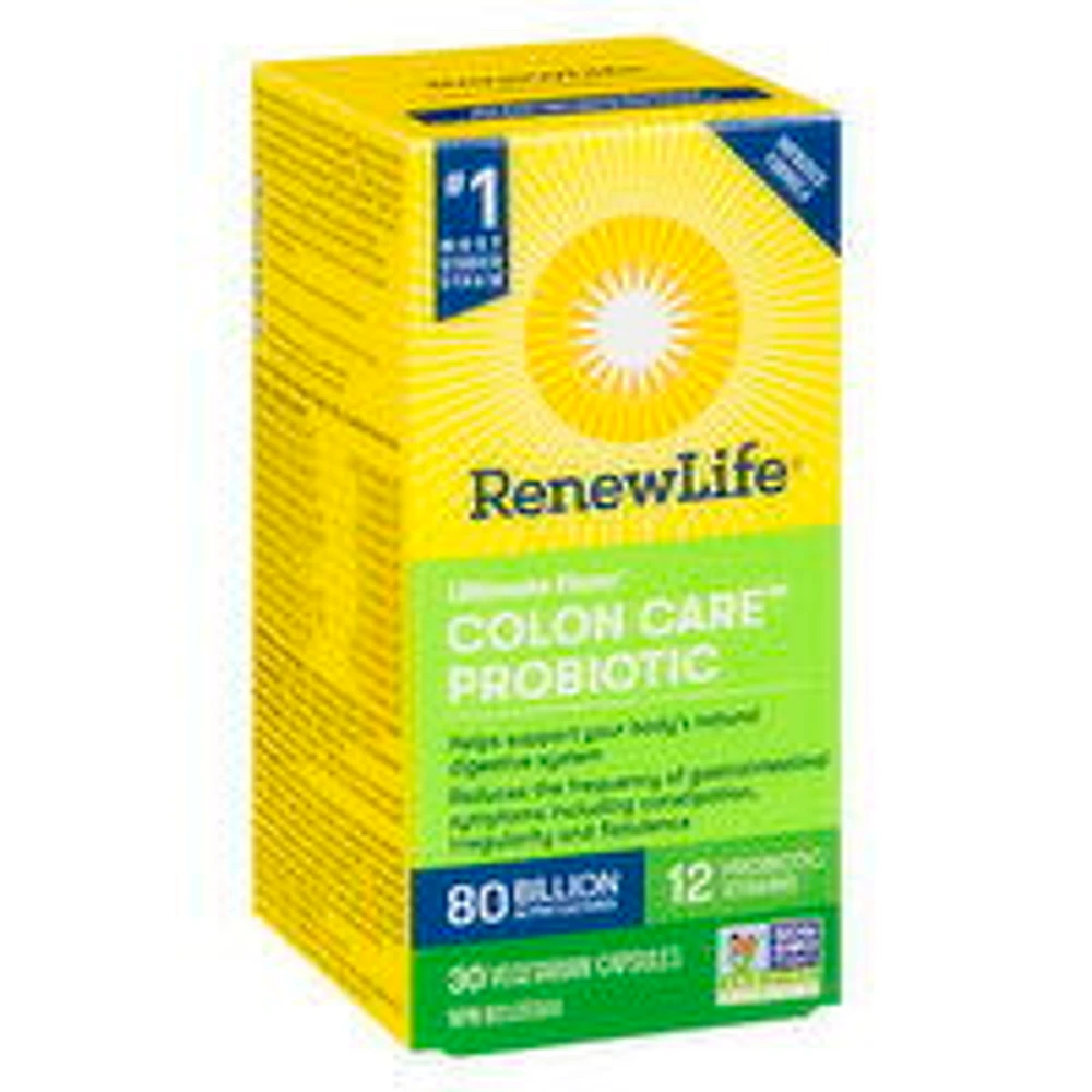 Renew Life - Ultimate Flora Colon Care 80 Billion, 30 Each