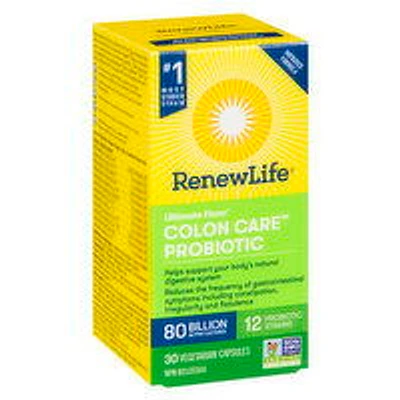 Renew Life - Ultimate Flora Colon Care 80 Billion, 30 Each