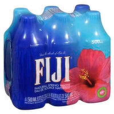 Fiji - Natural Spring Water, 6 Each