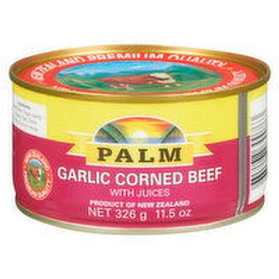 Palm - Corned Beef & Garlic with Juices, 326 Gram