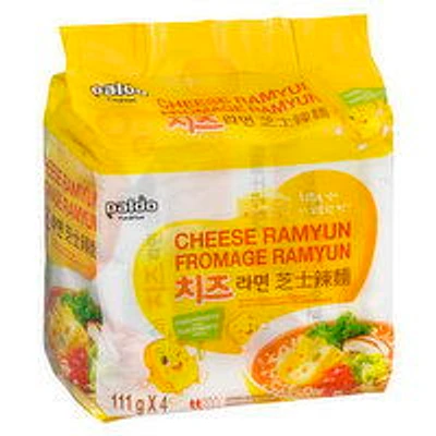 paldo - Cheese Ramyun Noodles, 4 Each