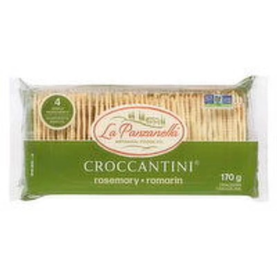 La Panzanella - Mini Croccantini Crackers - Rosemary, 170 Gram