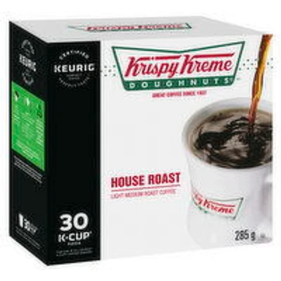 Krispy Kreme - Coffee K-Cups House Roast, 30 Each