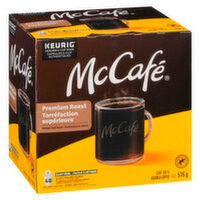 McCafe - Coffee Pods - Premium Roast K-Cup, Medium Dark, 48 Each