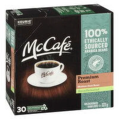 McCafe - Premium Roast Decaf K Cup Pods, 30 Each