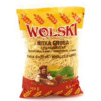 Wolski - Thick Noodles, 250 Gram