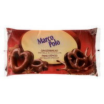 Marco Polo - Gingerbread Pretzels In Chocolate, 400 Gram
