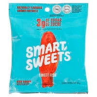 SMART SWEETS - Sweet Fish Candy - Berry, 50 Gram