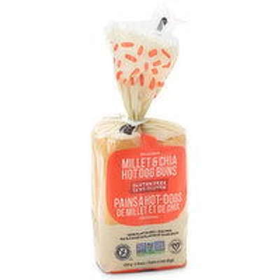 Little Northern Bakehouse - Gluten Free Hot Dog Buns, Millet & Chia Seeds, 260 Gram