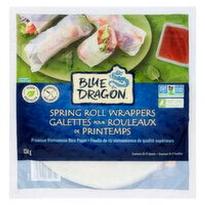 Blue Dragon - Spring Roll Wrappers, 134 Gram