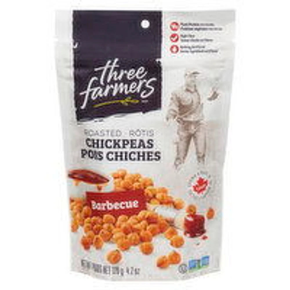 Three Farmers - Roasted Chikpeas Barbeque, 120 Gram