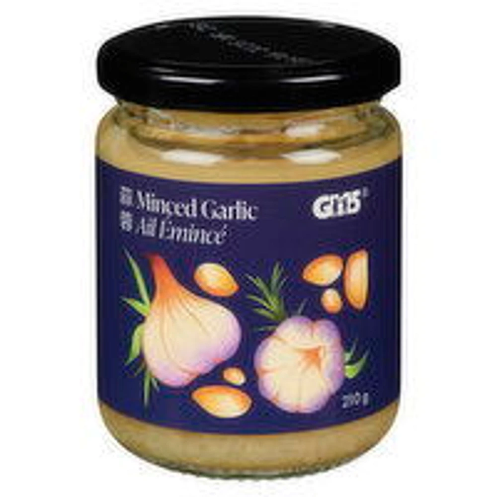 GM5 - MINCED GARLIC, 210 Gram