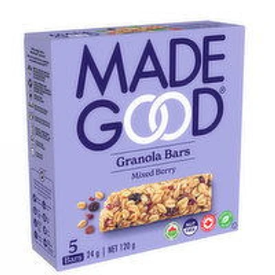 MADE GOOD - Mixed Berry Granola Bars, 5 Each