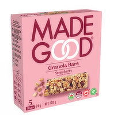 MADE GOOD - Strawberry Granola Bars, 5 Each