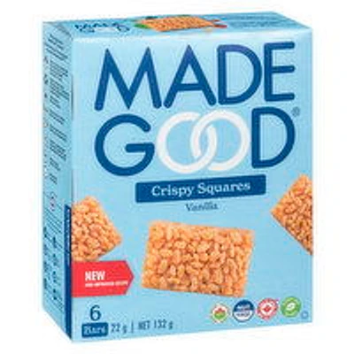 MADE GOOD - Vanilla Crispy Squares, 6 Each