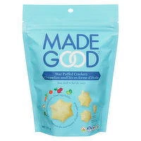 MADE GOOD - Sea Salt Star Puffed Crackers, 121 Gram