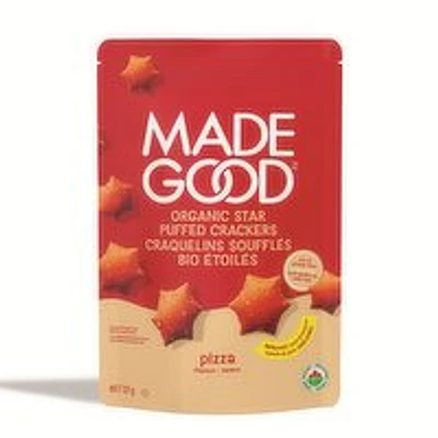 MADE GOOD - Pizza Star Puffed Crackers, 121 Gram