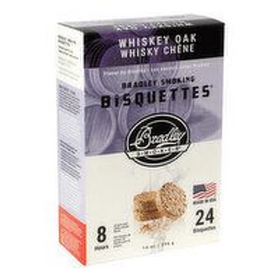 Bradley - Smoking Bisquettes - Whiskey Oak, 24 Each