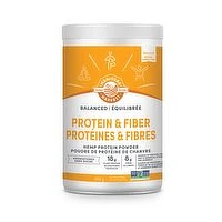 Manitoba Harvest - Hemp Yeah Unsweetened Balance Protein and Fibre, 454 Gram