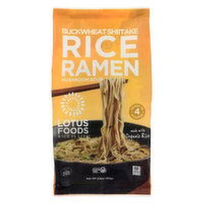 Lotus Foods - Rice Ramen Buckwheat Mushroom, 80 Gram