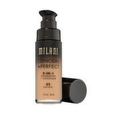 Milani - Conceal + Perfect 2in1 Foundation Natural, 1 Each