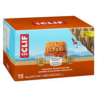 Clif - Crunchy Peanut Butter, 15 Each