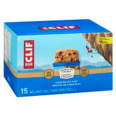 Clif - Chocolate Chip Bar, 15 Each