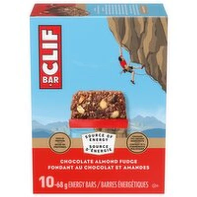 Clif - Chocolate Almond Fudge, 10 Each