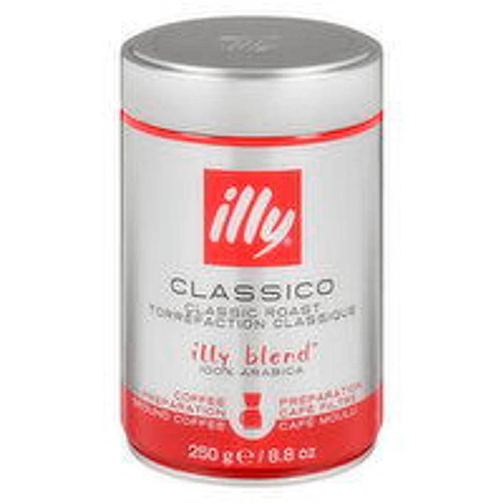 Illy - Classico Ground Coffee, 250 Gram