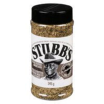 STUBBS - Black Pepper And Smoke Rub, 345 Gram
