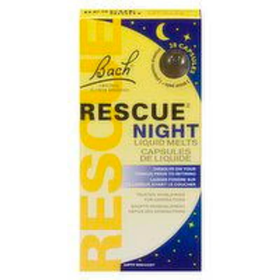 Bach - Rescue Night Liquid Melts, 28 Each