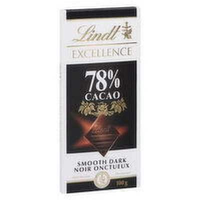 Lindt - Excellence 78% Cacao Bar, 100 Gram
