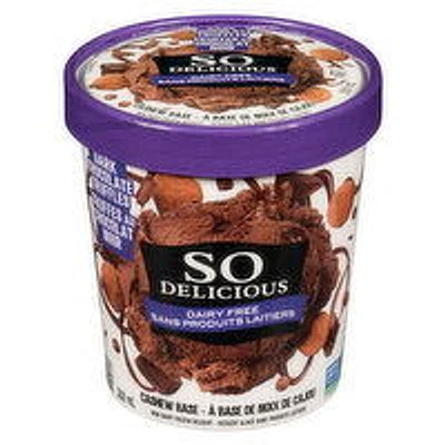So Delicious - Dark Chocolate Truffle Frozen Dessert - Dairy Free, 500 Millilitre