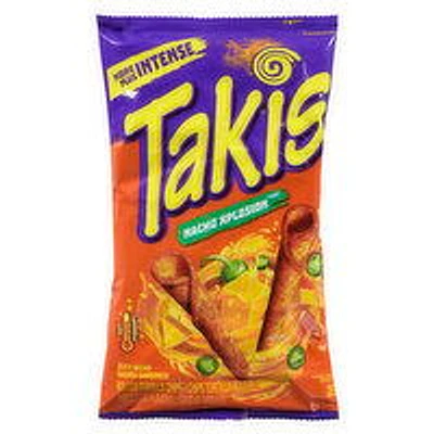 Takis - Rolled Tortilla Chips, Nacho Xplosion, 280 Gram