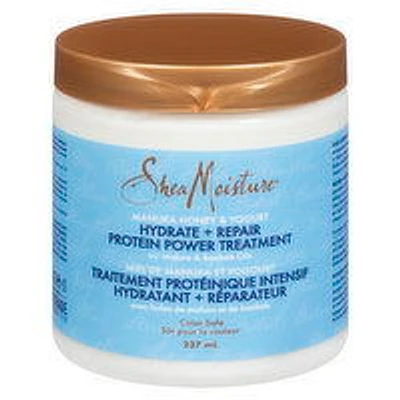 Shea Moisture - Hydrate + Repair Protein Power Treatment, Honey & Yogurt, 237 Millilitre