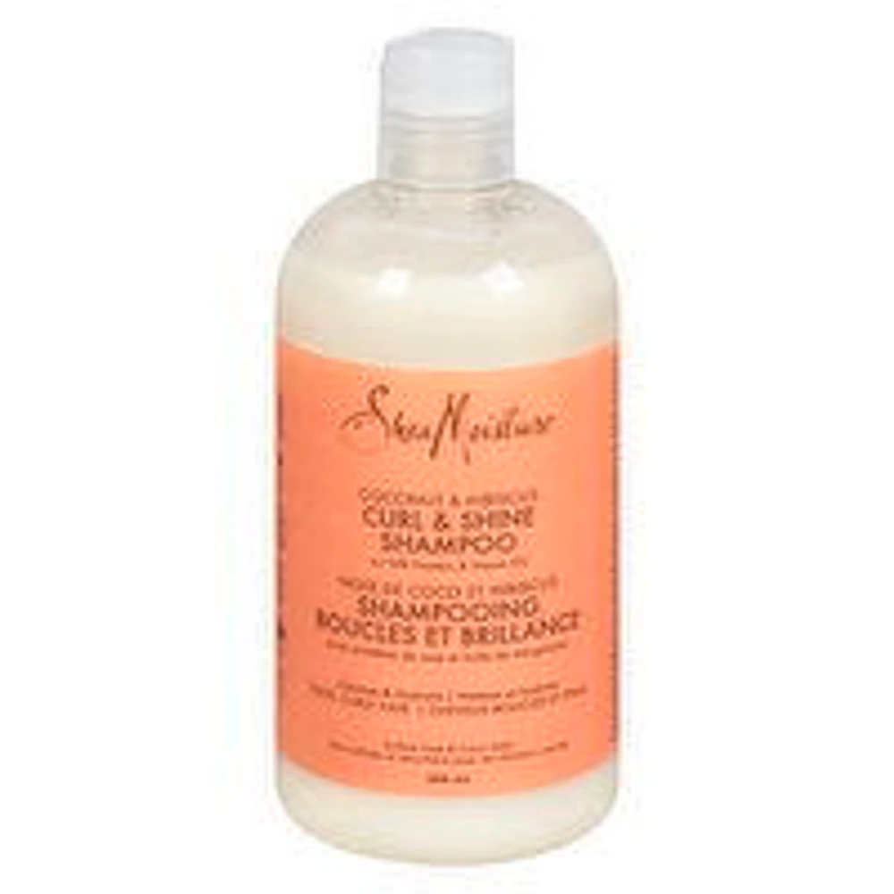 Shea Moisture - Curl & Shine Shampoo, Coconut & Hibiscus with Silk Protein & Neem Oil, 384 Millilitre