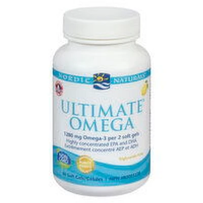 Nordic Naturals - Ultimate Omega Lemon, 60 Each