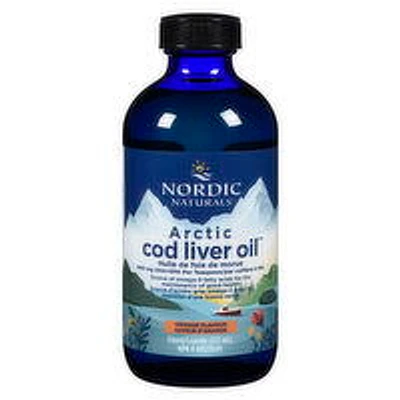 Nordic Naturals - Arctic Cod Liver Oil Orange, 237 Millilitre