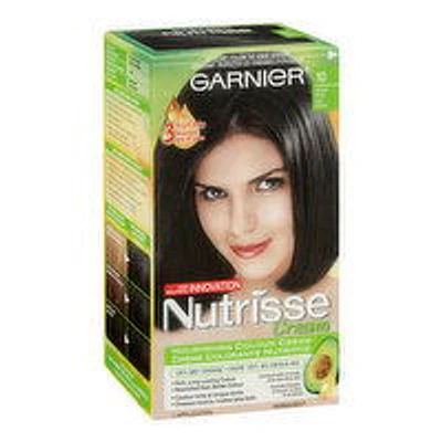 GARNIER - Nutrisse Cream 10 Natural Black, 1 Each