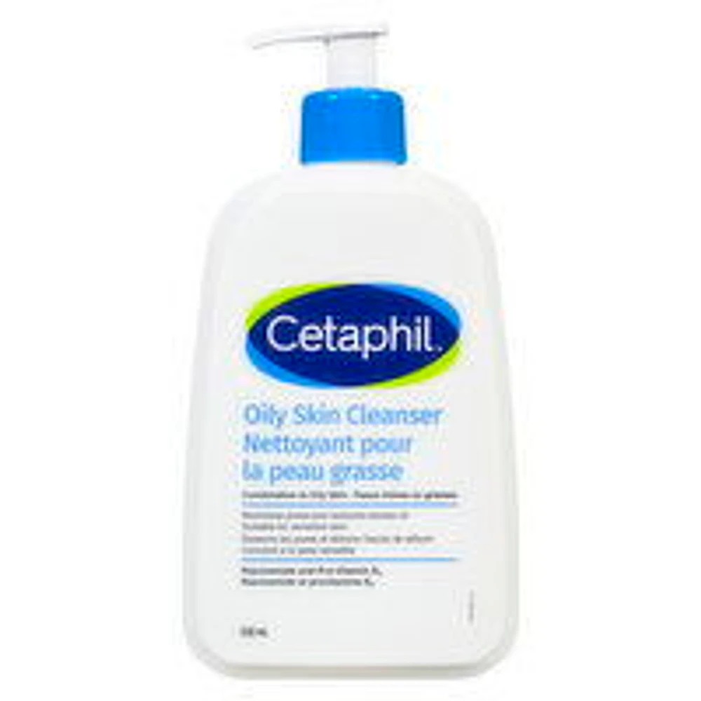 Cetaphil - Oily Skin Cleanser - Face, 500 Millilitre