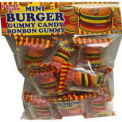 Candy Time - Gummy Burgers, 120 Gram