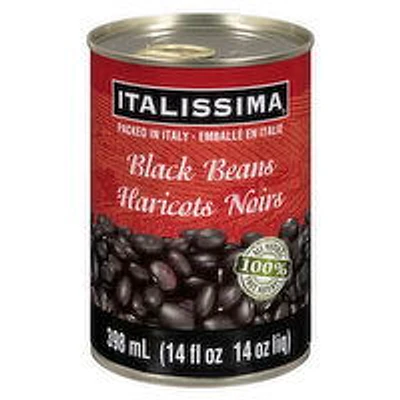 Italissima - Black Beans, 398 Millilitre