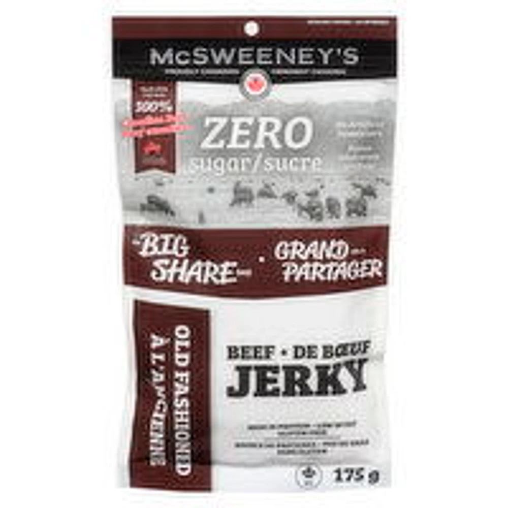 Mcsweeneys - Big Share Beef Jerky, 175 Gram