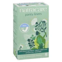 Natracare - Panty Liners - Mini, 30 Each