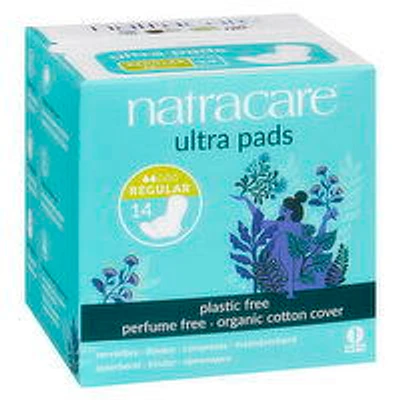 Natracare - Organic Ultra Pads - Regular, 14 Each