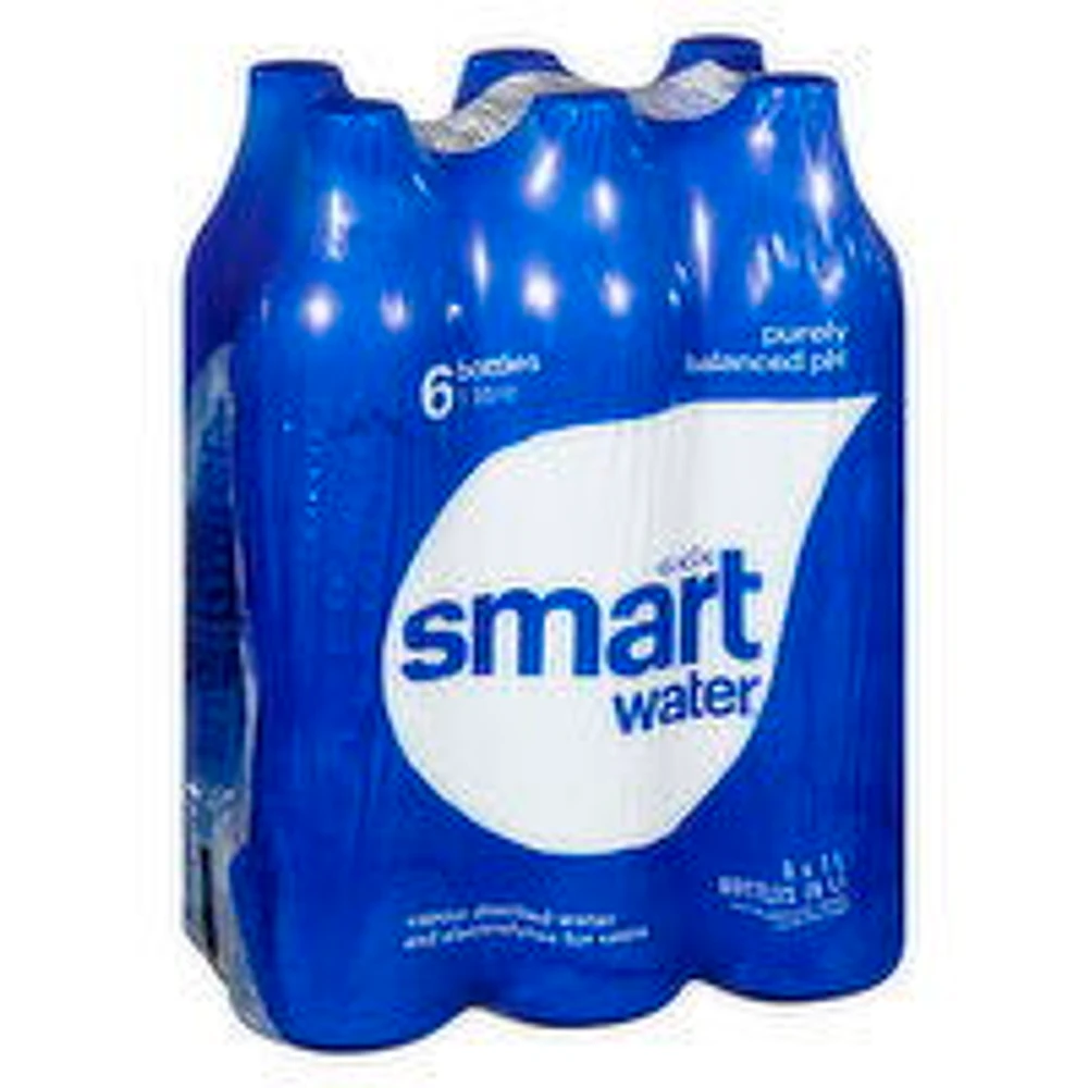 Glaceau - Smartwater, 6 Each