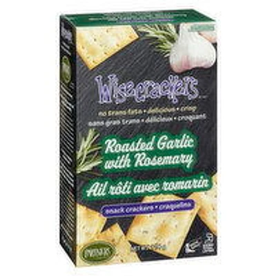 Partners - WiseCrackers - Roasted Garlic & Rosemary, 114 Gram