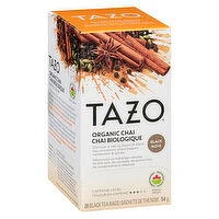 Tazo - Organic Chai Black Tea, 20 Each