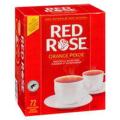 Red Rose - Orange Pekoe Tea, 72 Each