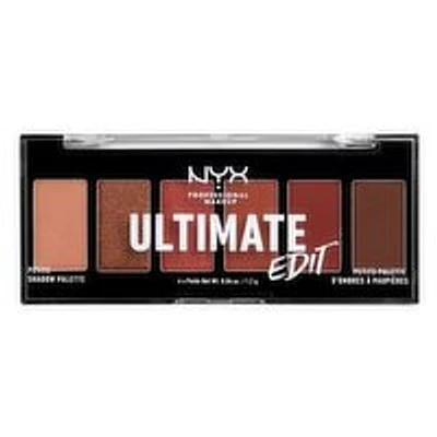 NYX - Ultimate Edit Mini Eye Shadow Palette Warm Neutrals, 7.2 Gram